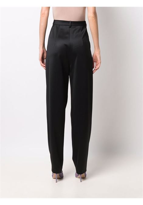 Black high-waisted oversize tapered trousers Magda Butrym - women MAGDA BUTRYM | 105820BLK